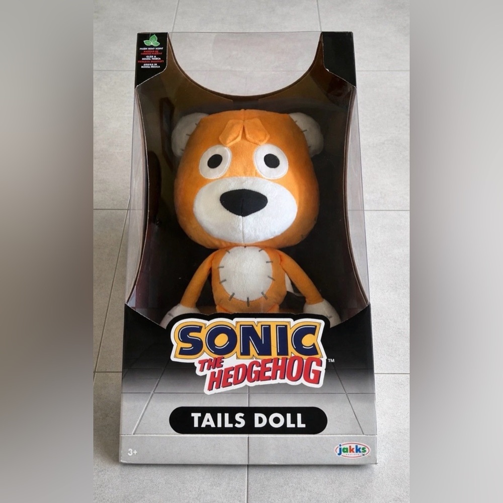 Jakks Pacific Sonic the Hedgehog Tails Doll Plush 2026 GameStop Exclusive